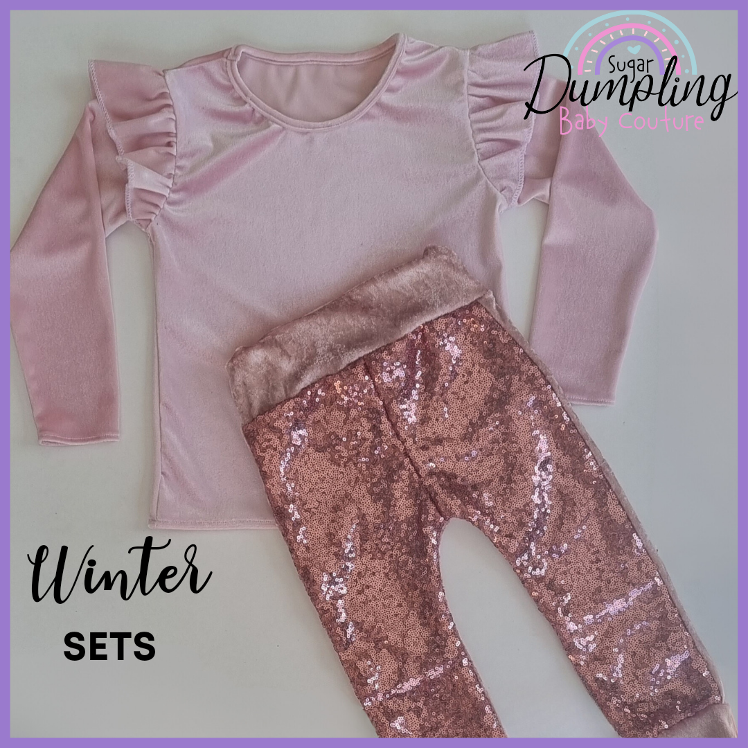 Flutter Top & Glamour Leggings Set