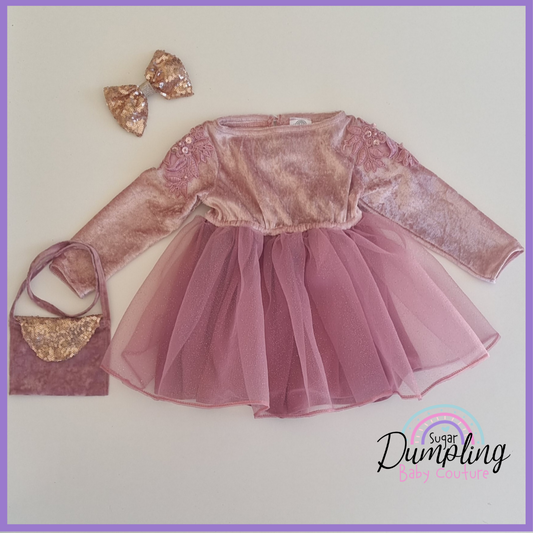 Pink Tutu Dress Set